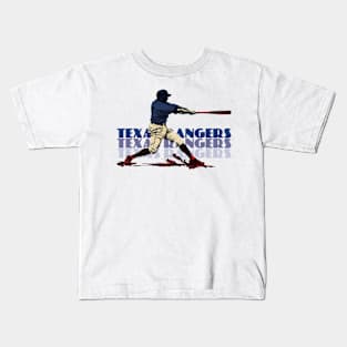 Retro Texas Rangers Slugger Kids T-Shirt